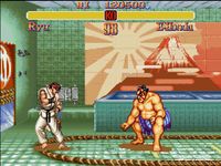 une photo d'Ã©cran de Super Street Fighter 2 sur Nintendo Super Nes
